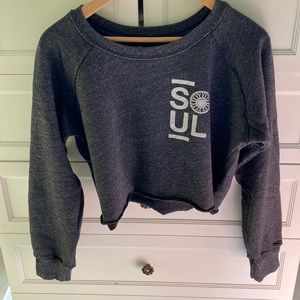 Soul Cycle cropped sweat in excellent condition. Item is from smoke free home.